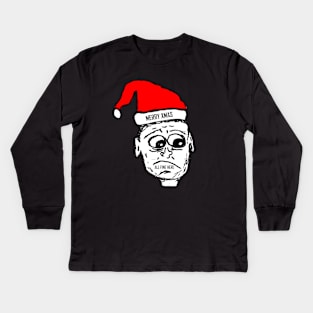 All Fine Here Guy - Merry Xmas Kids Long Sleeve T-Shirt